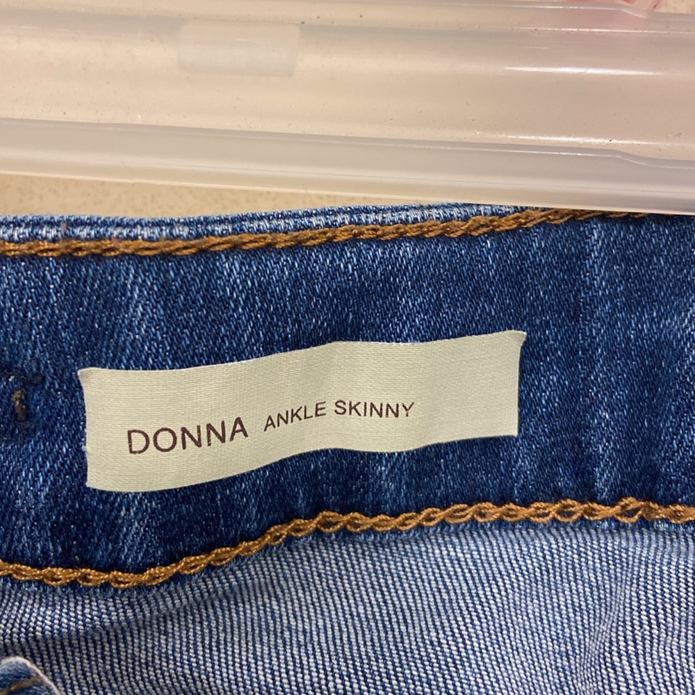 Kut from the Kloth Donna Ankle skinny tuxedo stripe - Picture 6 of 8